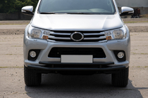 Toyota Hilux 2015– Přední ochranný rám ST018 Black (nerez) fotografie 2