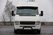 Volkswagen LT 1995–2006 Přední ochranný rám ST020 Black (nerez) fotografie 1