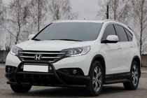 Honda CRV 2012–2016 Přední ochranný rám WT003-ST-V1 Black (nerez) fotografie 3