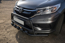 Honda CRV 2012–2016 Přední ochranný rám WT003-ST-V2 Black (nerez) fotografie 2