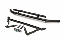 Volkswagen Caddy 2010–2015 Přední dvojitý ochranný rám 60/48 mm Black (nerez) fotografie 2