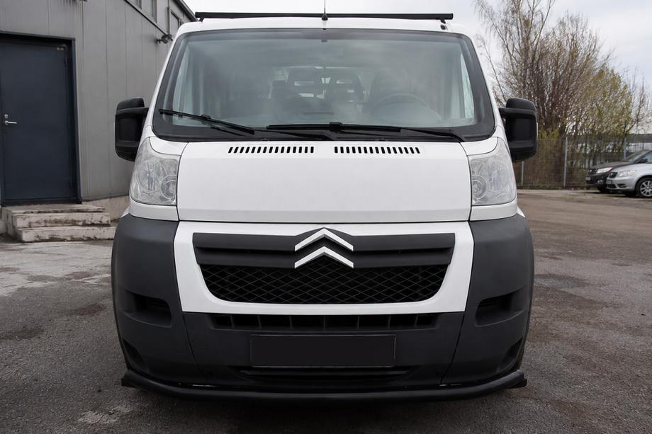 Fiat Ducato 2006–2025 Přední ochranný rám ST008 Black (nerez) Image