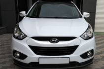 Hyundai IX-35 2010–2015 Přední ochranný rám ST008 Black (nerez) fotografie 1