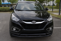Hyundai IX-35 2010–2015 Přední ochranný rám ST014-2 Black (nerez) fotografie 1