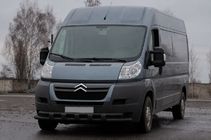 Citroen Jumper 2007–2025 Přední ochranný rám ST015 Black (nerez) fotografie 2