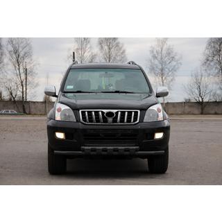 Přední ochranný rám ST015 Black (nerez) Toyota Land Cruiser Prado 120 2002–2009 fotografie 1