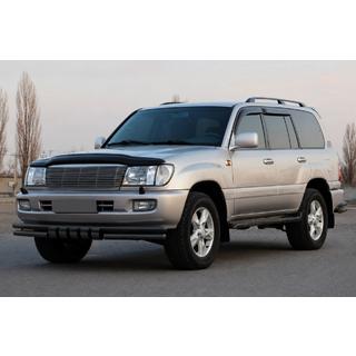 Přední ochranný rám ST015 Black (nerez) Toyota Land Cruiser 100 1998–2007 fotografie 2
