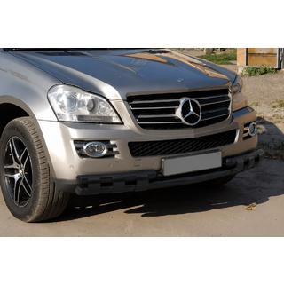 Přední ochranný rám ST015 Black (nerez) Mercedes GL třída X164 2006–2012 fotografie 3