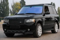 Range Rover III L322 2002–2012 Přední ochranný rám ST015 Black (nerez) fotografie 1