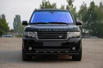 Range Rover III L322 2002–2012 Přední ochranný rám ST015 Black (nerez) fotografie 2