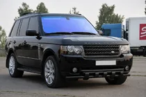 Range Rover III L322 2002–2012 Přední ochranný rám ST015 Black (nerez) fotografie 3