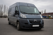 Citroen Jumper 2007–2025 Přední ochranný rám ST019 Black (nerez) fotografie 2