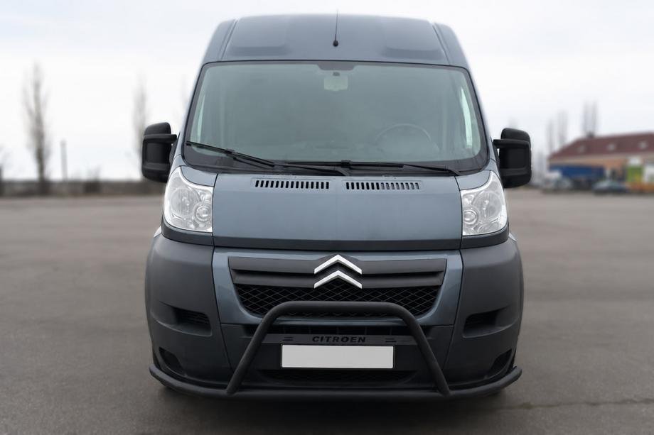 Citroen Jumper 2007–2025 Přední ochranný rám ST019 Black (nerez) Image