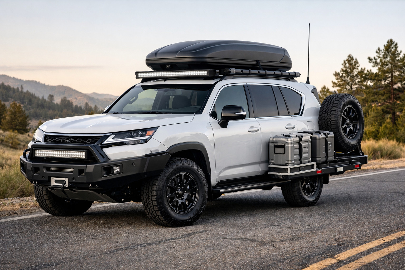 Praktický upgrade Lexus LX 500d/600 pro dálnici a cestování