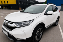 Honda CRV 2017–2022 Integrované střešní ližiny černé OEM (hliník) fotografie 2
