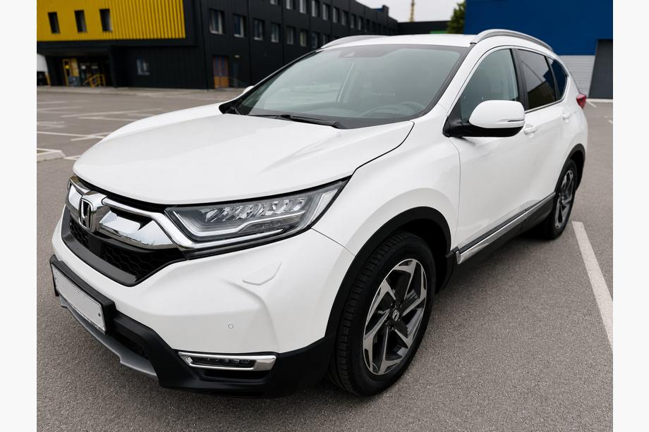 Honda CRV 2017–2022 Integrované střešní ližiny šedé OEM (ABS plast) Image