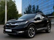 Honda CRV 2017–2022 Integrované střešní ližiny šedé OEM (hliník, lepená montáž) fotografie 1