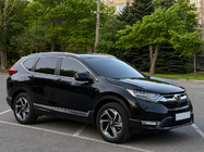Honda CRV 2017–2022 Integrované střešní ližiny šedé OEM (hliník, lepená montáž) fotografie 2