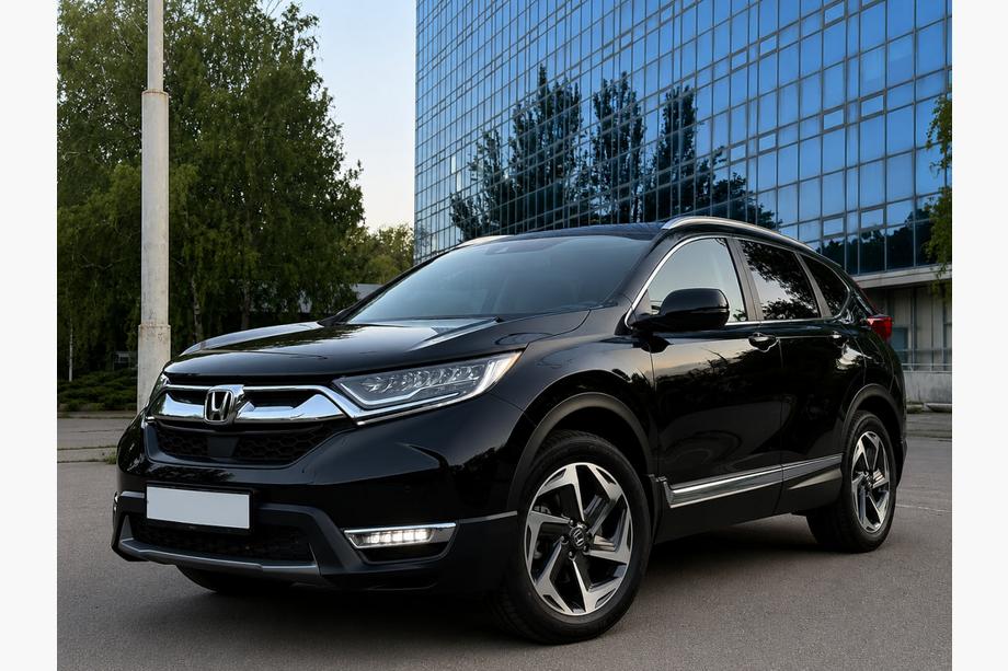 Honda CRV 2017–2022 Integrované střešní podélníky šedé OEM (ABS plast, montáž lepením) Image