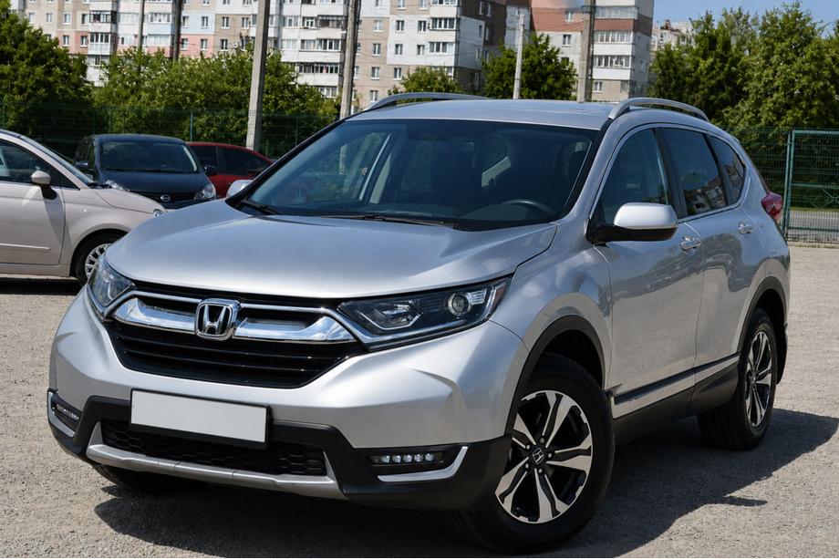 Honda CRV 2017–2022 Střešní ližiny šedé OEM (hliník) Fotografie 1