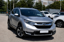 Honda CRV 2017–2022 Střešní ližiny černé OEM (hliník) fotografie 3