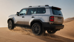 Toyota Land Cruiser Prado 250 2023– Střešní ližiny šedé OEM (hliník) fotografie 1