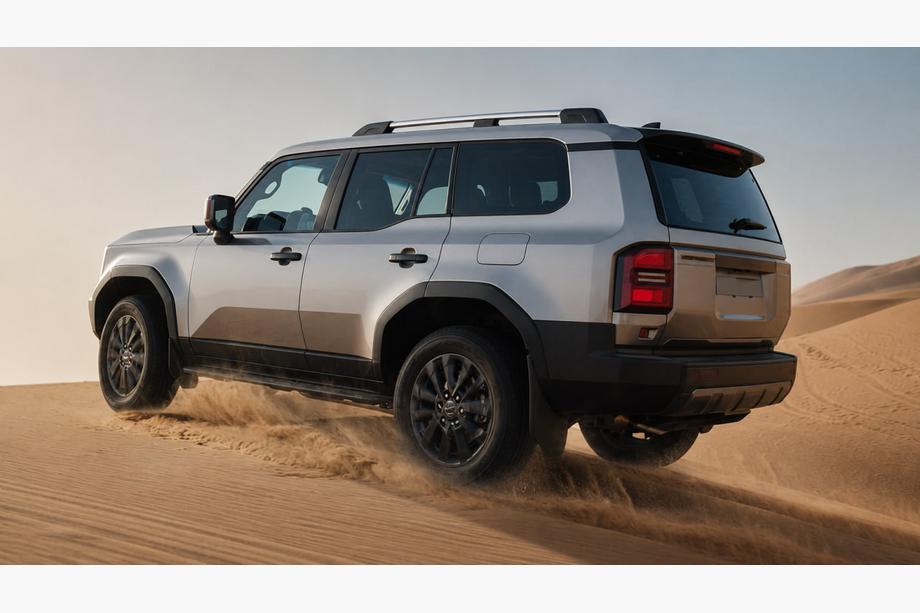 Toyota Land Cruiser Prado 250 2023– Střešní ližiny šedé OEM (hliník) Image