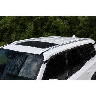 Integrované střešní podélníky šedé OEM (hliník) Toyota Land Cruiser Prado 250 2023–
