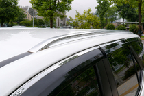 Toyota 4Runner 2009–2024 Integrované střešní ližiny šedé OEM (2016-, hliník) fotografie 2