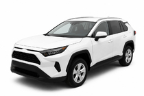 Toyota 4Runner 2009–2024 Integrované střešní ližiny šedé OEM (2016-, hliník) fotografie 1