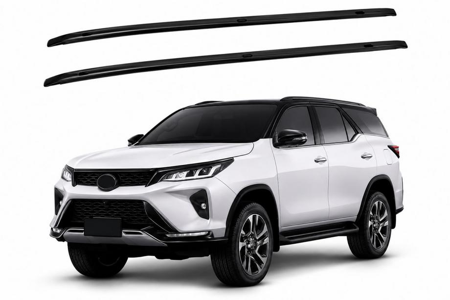 Toyota 4Runner 2009–2024 Střešní ližiny černé OEM (2012-2015, hliník) Image