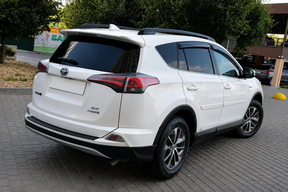 Toyota Rav 4 2013–2018 Střešní ližiny černé OEM (hliník) Image