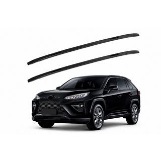Integrované střešní ližiny černé OEM (ABS plast, montáž lepením)