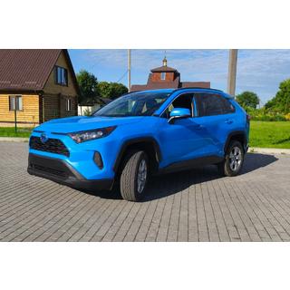 Integrované střešní podélníky černé OEM (ABS plast) Toyota Rav 4 2019–2025 fotografie 2