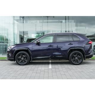 Integrované střešní podélníky šedé OEM V1 (hliník) Toyota Rav 4 2019–2025 fotografie 2