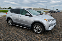Toyota Rav 4 2019–2025 Střešní ližiny černé OEM (hliník) fotografie 2