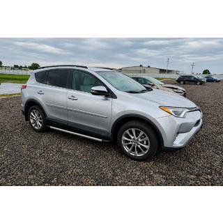 Střešní ližiny černé OEM (hliník) Toyota Rav 4 2019–2025 fotografie 2