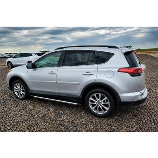 Střešní ližiny černé OEM (hliník) Toyota Rav 4 2019–2025 fotografie 1