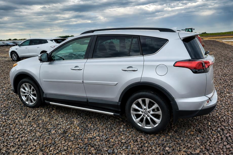 Toyota Rav 4 2019–2025 Střešní ližiny černé OEM (hliník) Image
