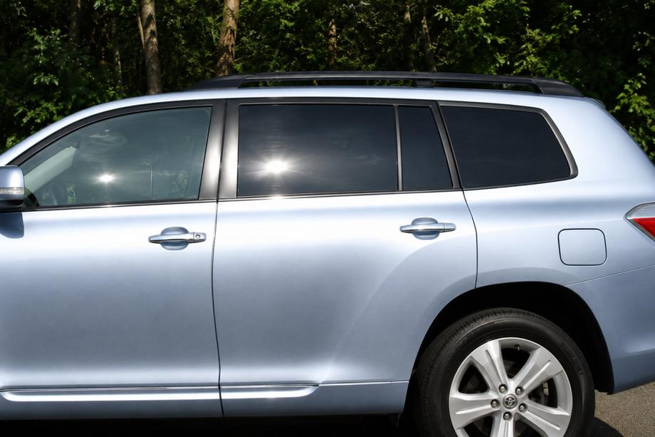 Toyota Highlander 2008–2013 Střešní ližiny černé OEM (hliník) Image