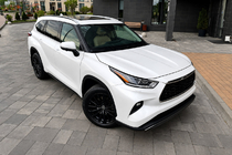 Toyota Highlander 2019– Střešní ližiny OEM, šedé (ABS plast) fotografie 1