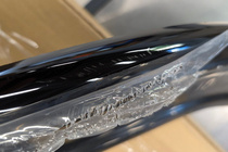 Volkswagen Golf 6 2008–2014 Výprodej: Přední lip spoiler DPT V-2 (pro GTI, černý lesk) fotografie 3