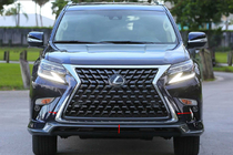 Lexus GX460 2009–2023 Chromová ochranná lišta na přední nárazník (2013-2023, 3 ks) fotografie 1
