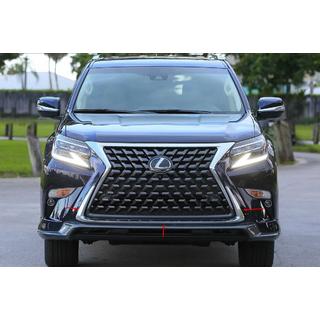 Chromová ochranná lišta na přední nárazník (2013-2023, 3 ks) Lexus GX460 2009–2023 fotografie 1