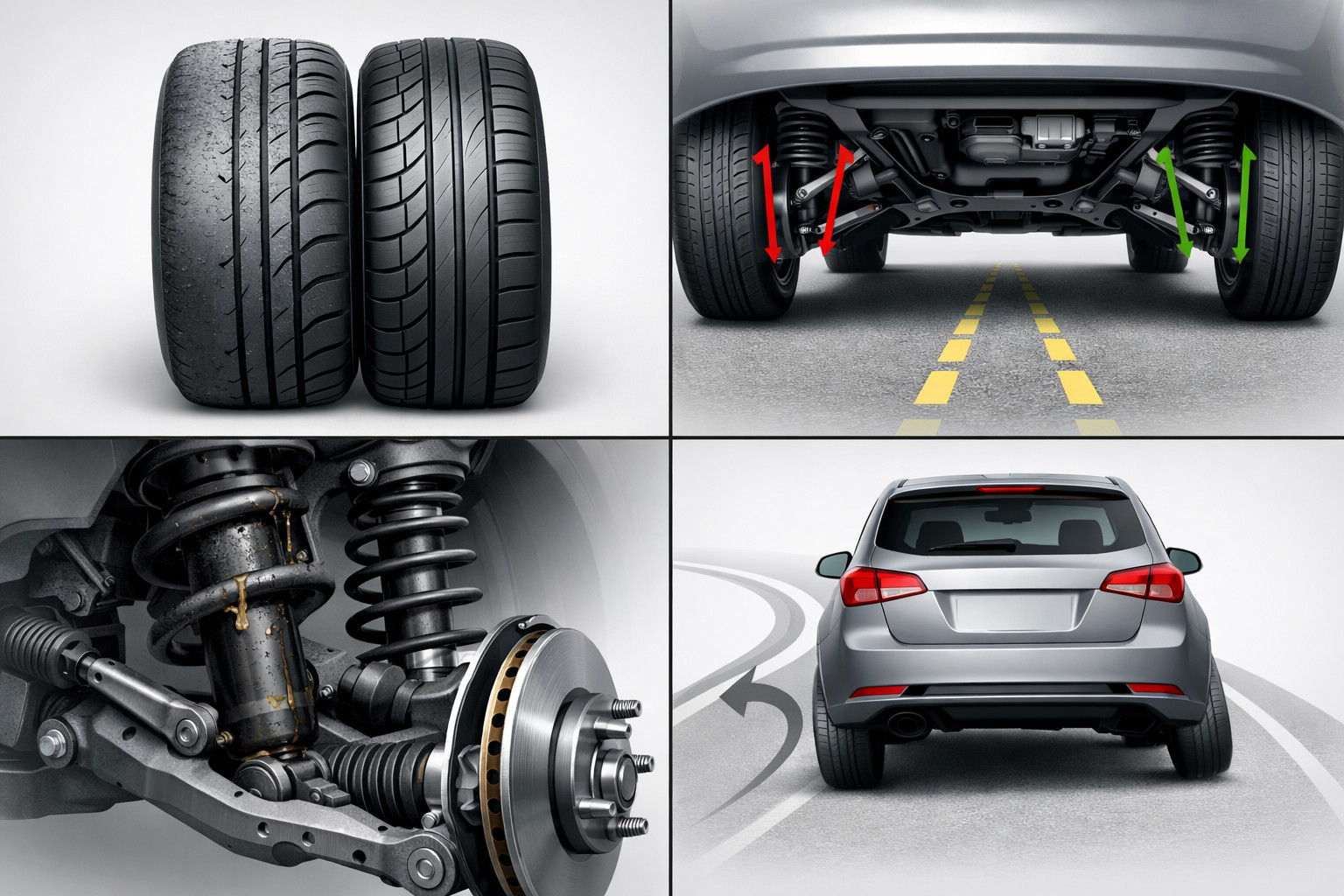Proč auto táhne do strany: pneumatiky, geometrie kol nebo podvozek?