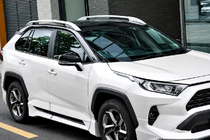 Toyota Corolla Cross 2020– Střešní ližiny šedé OEM (hliník) fotografie 3