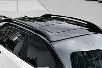 Toyota Corolla Cross 2020– Střešní ližiny černé OEM (hliník) fotografie 2