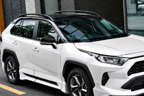 Toyota Corolla Cross 2020– Střešní ližiny černé OEM (hliník) fotografie 3