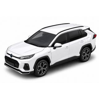 Integrované střešní ližiny černé OEM (hliník, montáž lepením) Toyota Raize 2019– fotografie 1