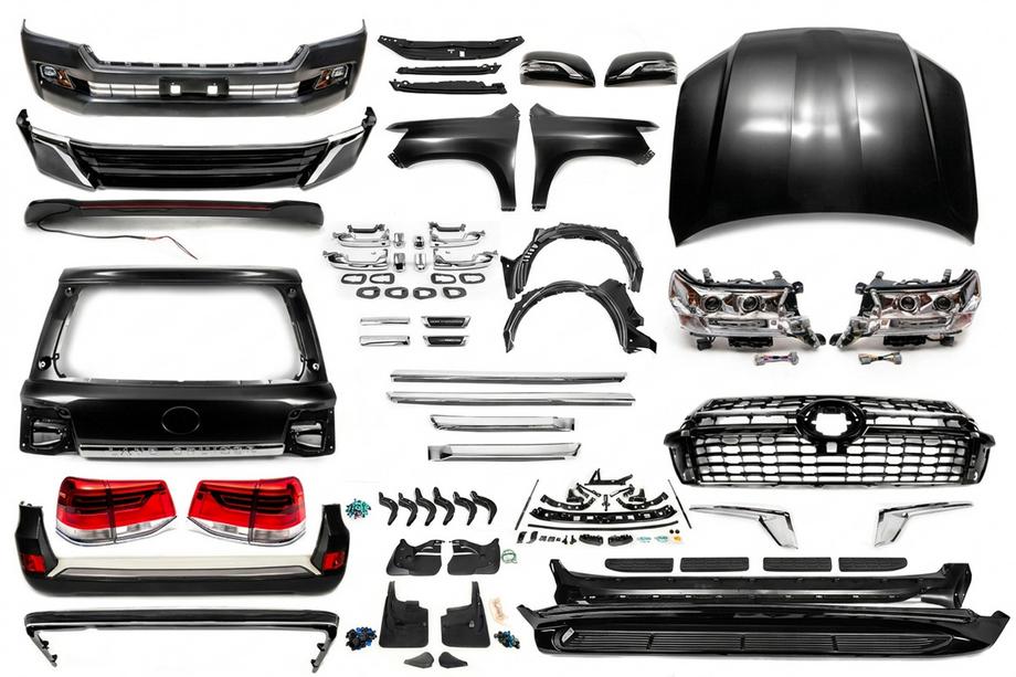 Toyota Land Cruiser 200 2007–2021 Restylingový bodykit z LC200 2008-2015 na 2021 Executive FULL (kompletní) Image